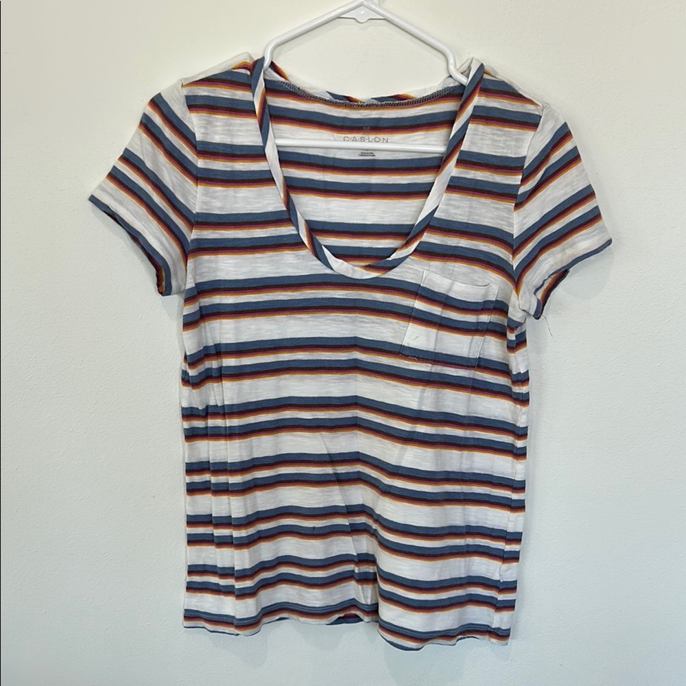 Colorful Striped Women's Top